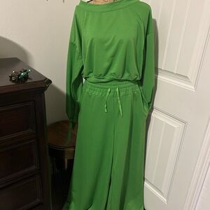Green Long Sleeve Lounge Set - 19